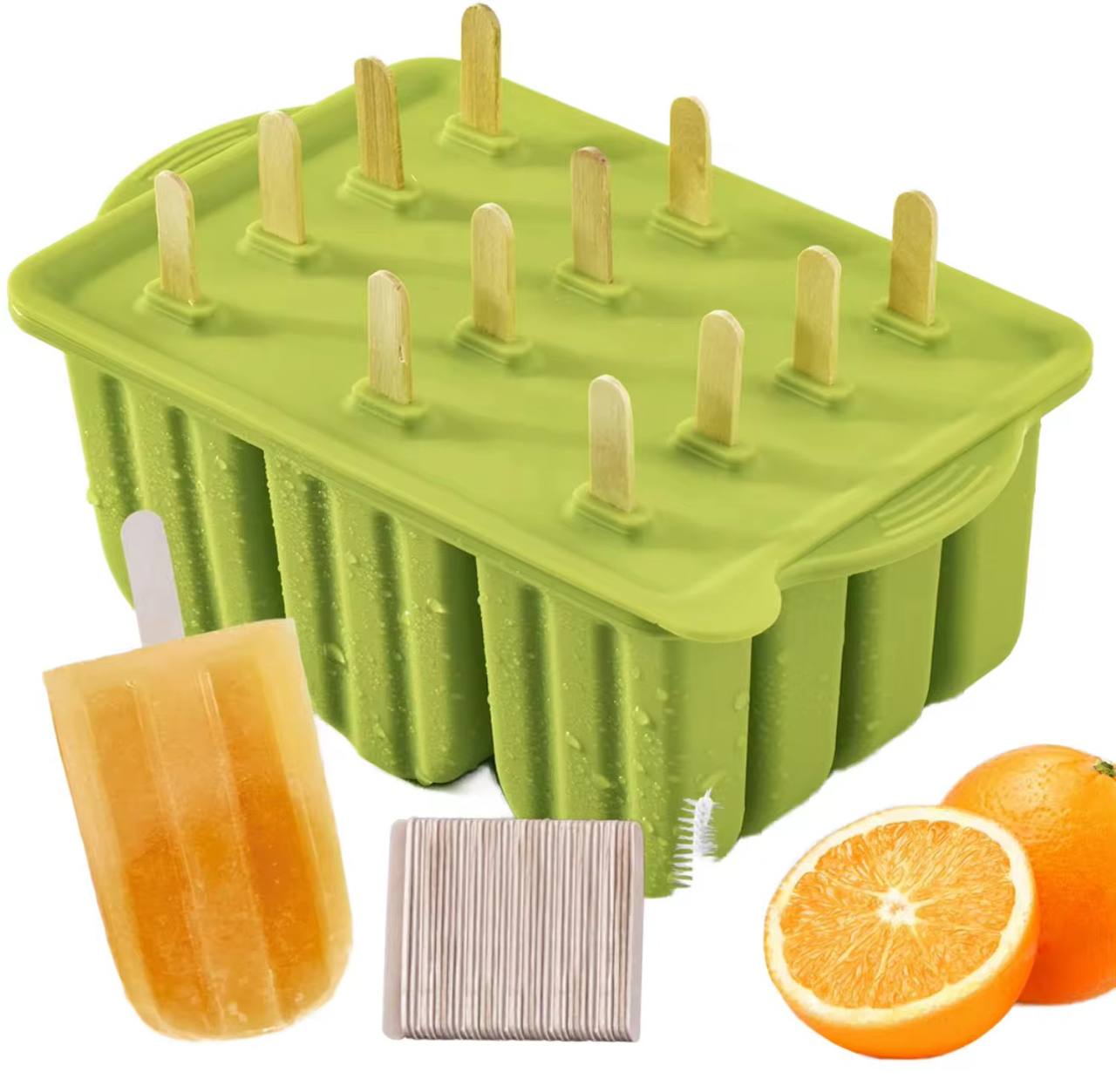 silicone popsicle mold
