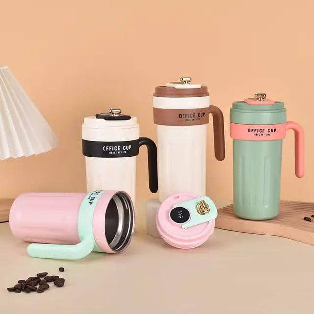 insulated thermal travel mug